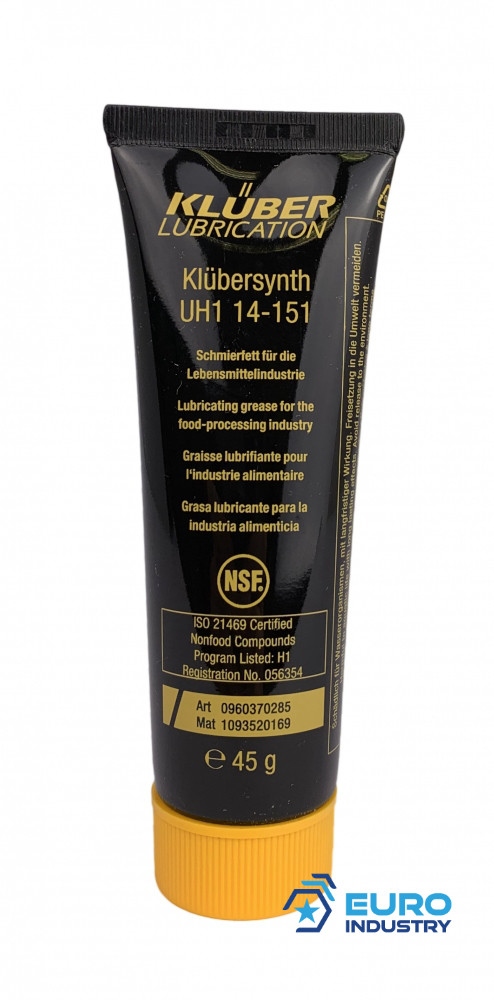 pics/Kluber/Copyright EIS/tube/kluebersynth-uh1-14-151-klueber-lubricating-grease-for-food-processing-industry-tube-45g-l.jpg